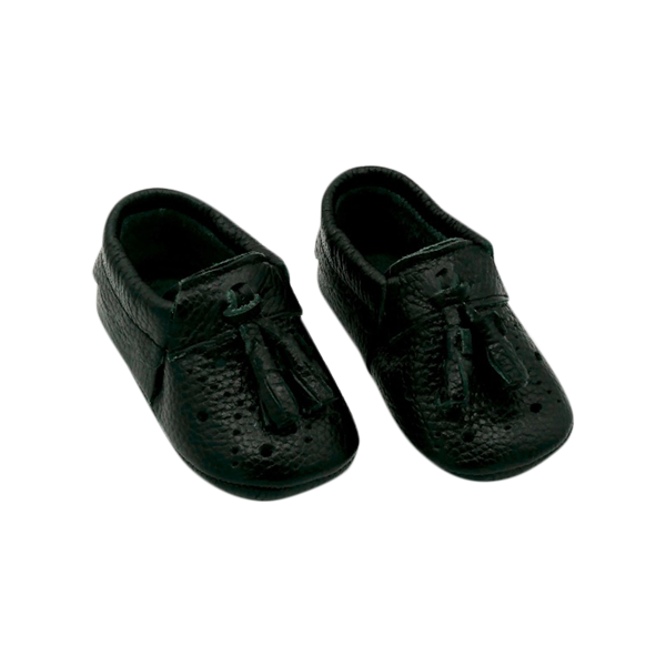 Black Filly Tassel Baby Shoes