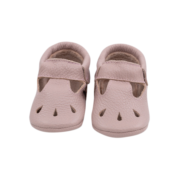 Kit soft sole baby shoes in pink