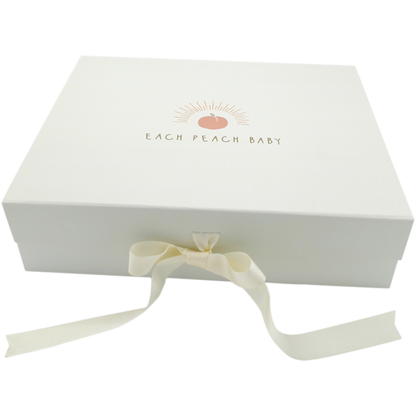 Luxury large ribbon gift box