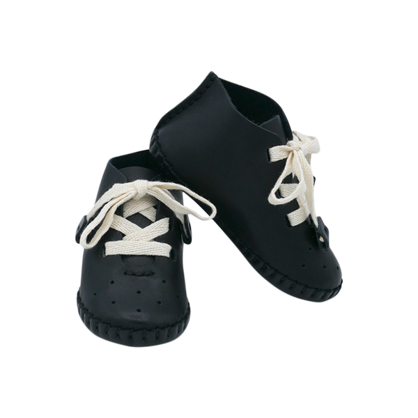 Baby lace top up shoes